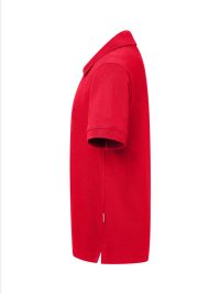 Rotes Kinder Poloshirt aus Bio-Baumwolle mit Kragen – ideal für Schule und Kita